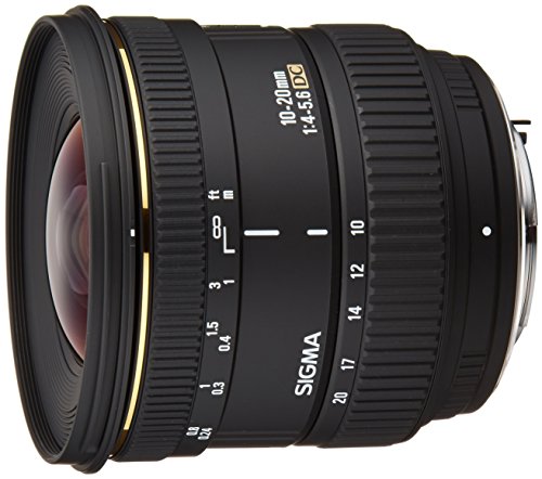 「非常に良い」SIGMA 超広角ズームレンズ 10-20mm F4-5.6 EX DC ペンタックス用 APS-C専用(中古品)