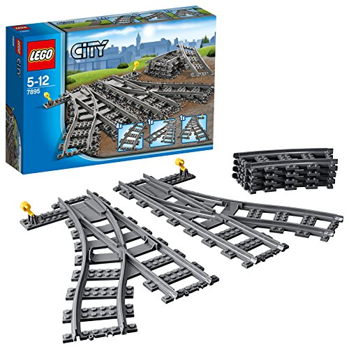 レゴ (LEGO) シティ ポイントレール 7895(中古品)