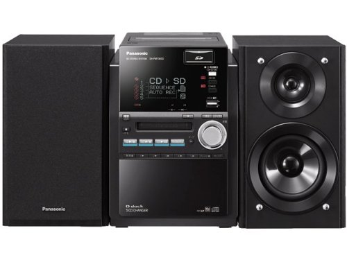 パナソニック SDステレオシステム D-dock ブラック SC-PM730SD-K(中古品)