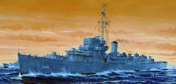 トランペッター 1/350 米海軍 バックリー級駆逐艦 イングランド プラモデル(中古品)
