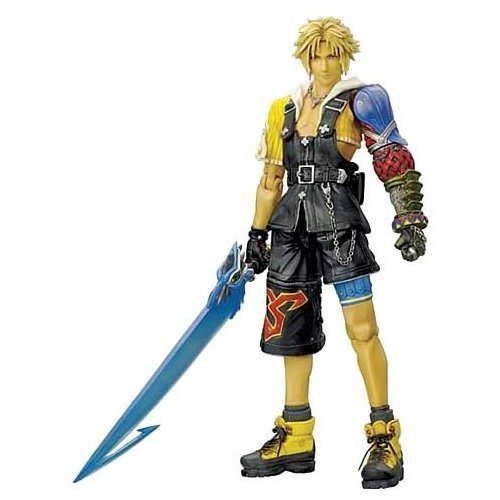 FINAL FANTASY X PLAY ARTS ティーダ(PVC塗装済みアクションフィギュア)(中古品)の通販は 13,553円