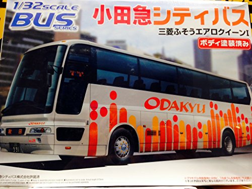 「非常に良い」青島文化教材社 1/32 バス No.11 小田急シティバス 三菱ふそうエアロクイー(中古品)