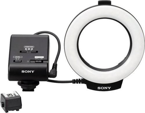「ほぼ新品」ソニー SONY フラッシュ リングライト HVL-RLAM(中古品)