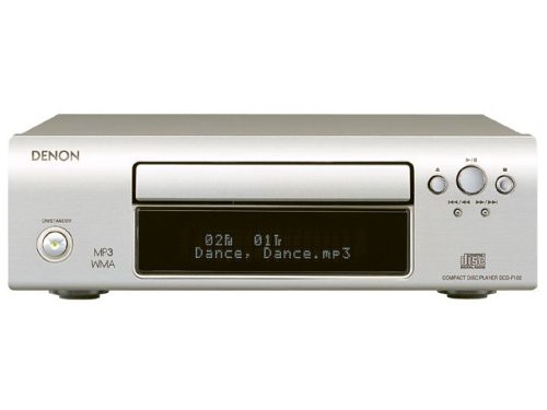 DENON Fシリーズ CDプレーヤー プレミアムシルバー DCD-F102-SP(中古品)の通販は
