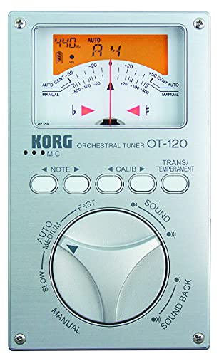 「未使用品」KORG クロマチックチューナー 針式メーター OT-120 吹奏楽 ブラスバンド オ(中古品)
