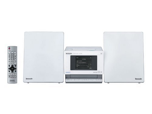 「未使用品」パナソニック SDステレオシステム D-dock HDD 80GB搭載 ホワイト SC-SX450-(中古品)