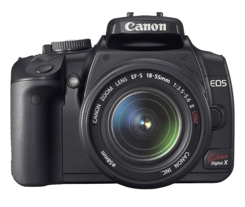 「非常に良い」Canon デジタル一眼レフカメラ EOS Kiss デジタル X ダブルズームキット ブ(中古品)