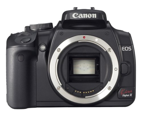 「非常に良い」Canon デジタル一眼レフカメラ EOS Kiss デジタル X ボディ本体 ブラック K(中古品)