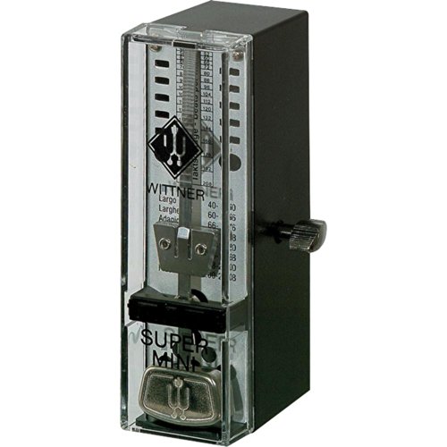 「未使用品」ウィットナー メトロノーム スーパーミニ ブラック Wittner taktell SUPER-(中古品)
