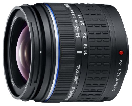 OLYMPUS 標準ズームレンズ ZUIKO DIGITAL ED 14-42mm F3.5-5.6(中古品)
