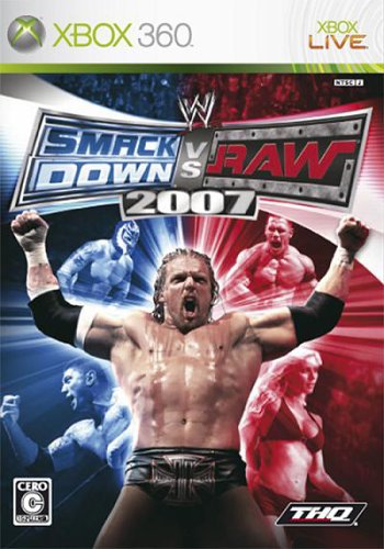 「未使用品」WWE 2007 SmackDown! VS RAW - Xbox360(中古品)