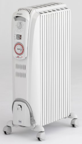 DeLonghi オイル・ラジエターヒーター DRAGON 3 新X字型フィン7枚 D071249E(中古品)