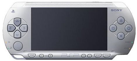 PSP「プレイステーション・ポータブル」 シルバー (PSP-1000SV) （メーカー(中古品)