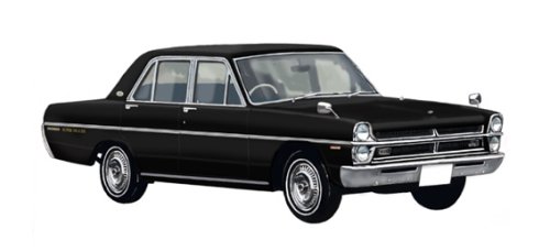 トミカリミテッドヴィンテージ　ニッサン　グロリア　スーパーDX（黒） トミカリミテッドビンテージ LV-39a 日産 グロリア スーパーDX 黒