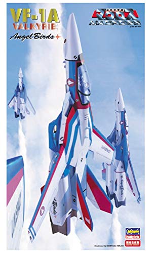 「ほぼ新品」ハセガワ 超時空要塞マクロス VF-1A バルキリー エンジェルバーズ 1/72スケ(中古品)
