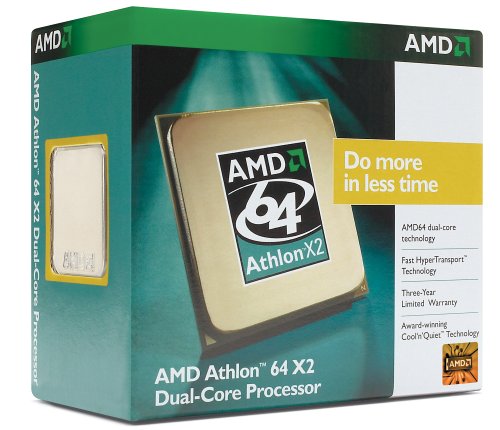 「未使用品」AMD Athlon64X2 5000+ BOX (2.6GHz×2/L2=512KB×2/65W/SocketAM2/90nm品) (中古品)