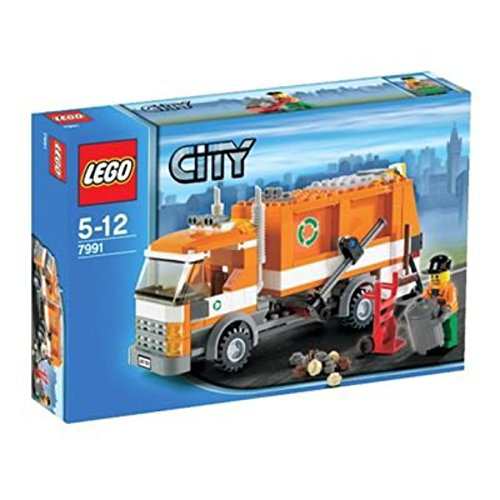 レゴ (LEGO) シティ ごみ収集車 7991(中古品)