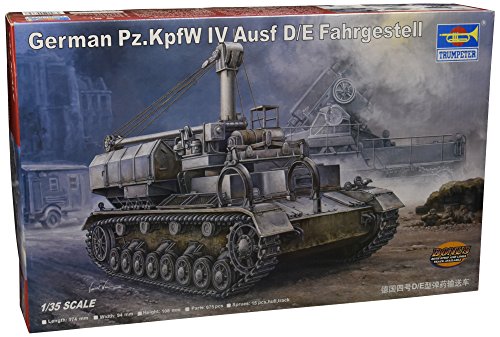 「未使用品」トランペッター 1/35 ドイツ軍 IV号 D/E型砲弾運搬車 プラモデル(中古品)