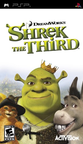「ほぼ新品」Shrek the Third （PSP 輸入版　北米）日本版PSP動作可(中古品)