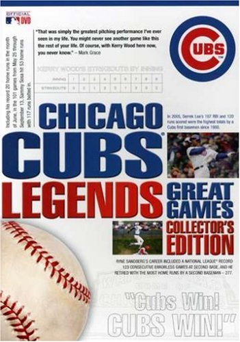 Mlb: Chicago Cubs Legends - Great Games [DVD] [Import](中古品)