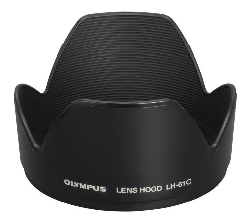「ほぼ新品」OLYMPUS レンズフード ミラーレス一眼用 LH-61C(中古品)