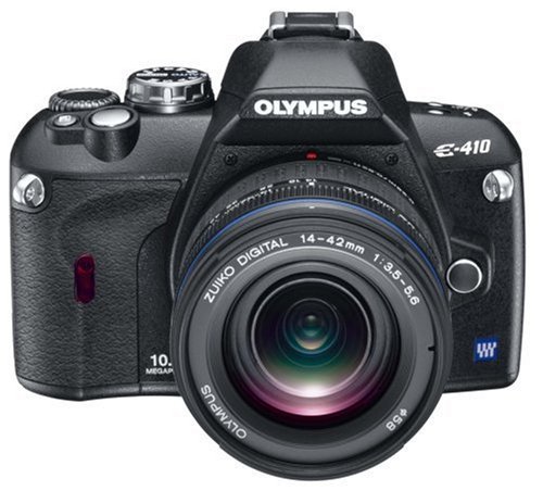 OLYMPUS デジタル一眼レフカメラ E-410 レンズキット ED14-42mm F3.5-5.6  (中古品)