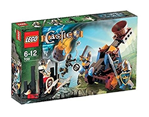 「非常に良い」レゴ (LEGO) キャッスル カタパルトディフェンス  7091(中古品)