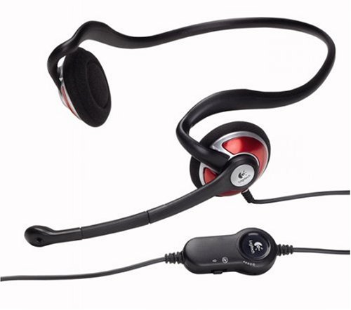 「未使用品」Logitech ステレオ Headset H230 ネックバンド 3.5mm Jacks(中古品)