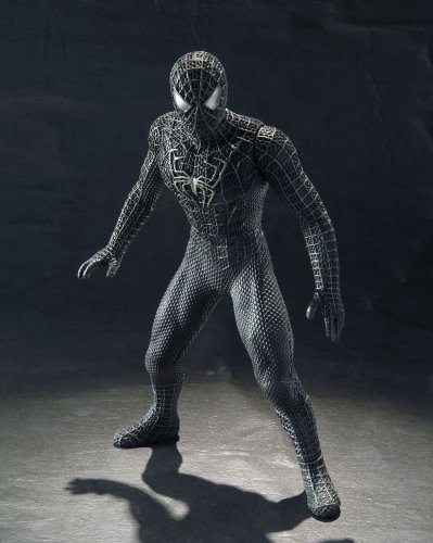 「未使用品」ソフビ魂 ブラックスパイダーマン(中古品)