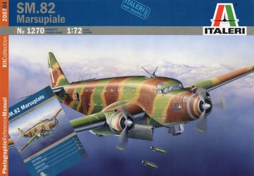 「未使用品」タミヤ サボイア・マルケッティ SM.82 マルスピアーレ (資料写真集付) 3807(中古品)