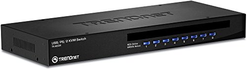 TRENDnet 8ポートラックマウント KVM スイッチ TK-803R(中古品)