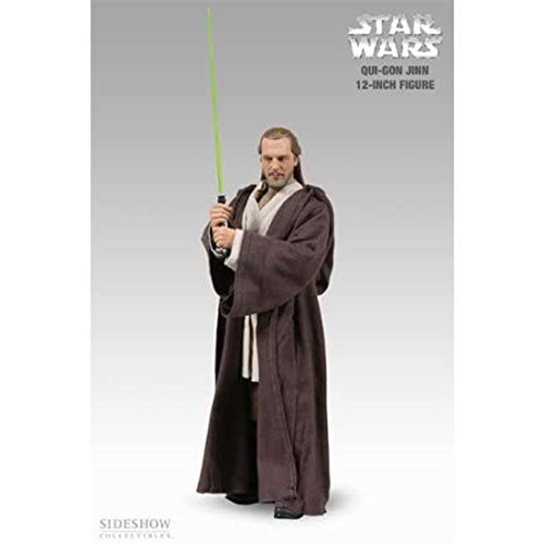 「ほぼ新品」スター・ウォーズ 12インチフィギュア クワイ=ガン・ジン(中古品)