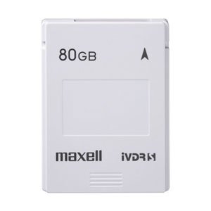 maxell iVDR規格著作権保護対応ハードディスクアイヴィ容量80GB日立WoooiV (中古品)