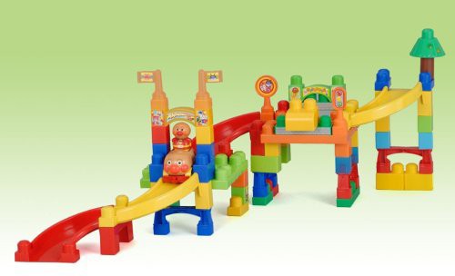 のりものブロック アンパンマン号とDXロードセット(中古品)の通販はau 