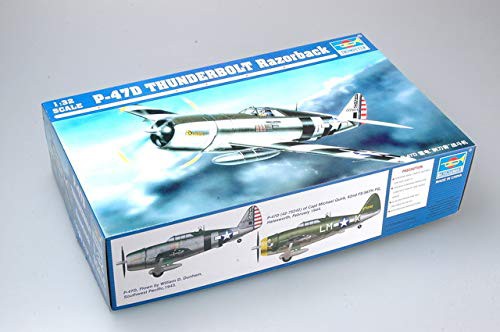 トランペッター 1/32 P-47D サンダーボルト レイザーバック 02262 プラモデ(中古品)