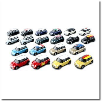トミカくじ?　ミニクーパーセレクション （20台セット）(中古品)
