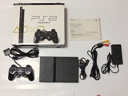 「非常に良い」PlayStation 2 チャコール・ブラック (SCPH-79000CB) （メーカー生産終了）(中古品)