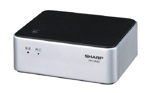 「未使用品」SHARP PLC（高速電力線通信）アダプター 増設用 LAN4ポートタイプ HN-VA40(中古品)