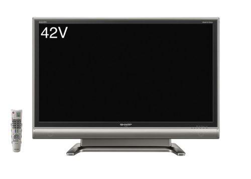 シャープ 42V型 液晶 テレビ AQUOS LC-42GX3W フルハイビジョン 2007年モ(中古品)