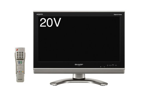 「非常に良い」シャープ 20V型 液晶 テレビ AQUOS LC-20EX3 ハイビジョン   2007年モデル(中古品)
