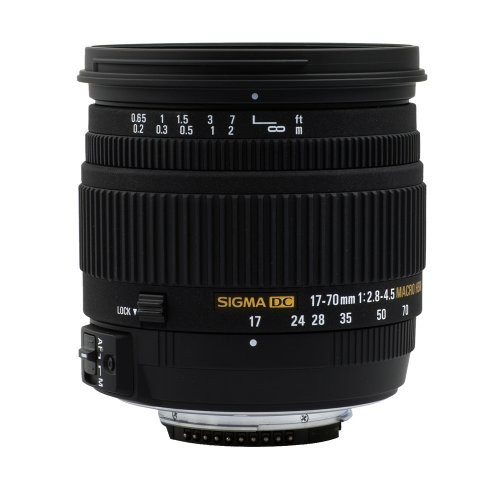 シグマ 17-70mm F2.8-4.5 DC MACRO HSM ニコン用(中古品)