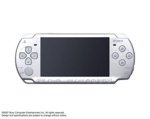 PSP「プレイステーション・ポータブル」 アイス・シルバー (PSP-2000IS) （(中古品)