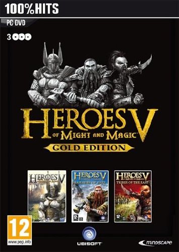 「ほぼ新品」Heroes of Might and Magic V: Gold Edition (PC DVD)(中古品)