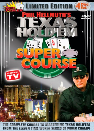 「未使用品」Phil Hellmuth's Texas Hold'Em Supercourse [DVD] [Import](中古品)