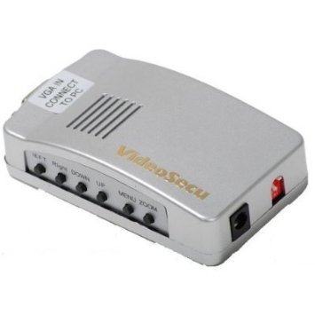 VideoSecu PCからTVへのコンバーター VGAからRCA S-Video Mac コンピュータ(中古品)