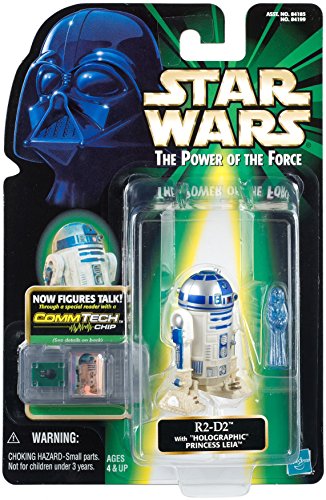 「未使用品」スターウォーズ コムテックチップ R2-D2 ホログラフィック プリンセス･レイ(中古品)