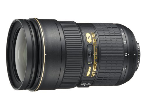 Nikon 標準ズームレンズ AF-S NIKKOR 24-70mm f/2.8G ED フルサイズ対応(中古品)