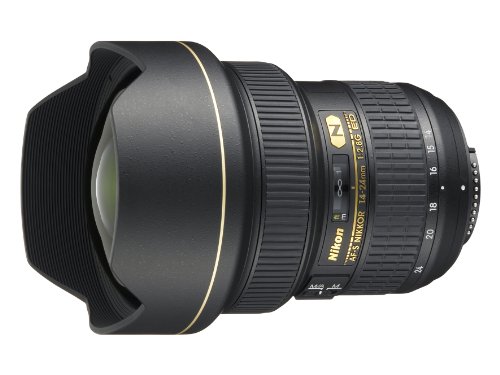 Nikon 超広角ズームレンズ AF-S NIKKOR 14-24mm f/2.8G ED フルサイズ対応(中古品)