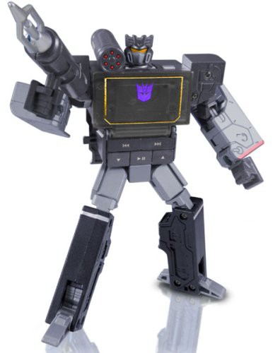 TRANSFORMERS MUSIC LABEL SOUNDWAVE playing audio player(ブラスターブラ(中古品)