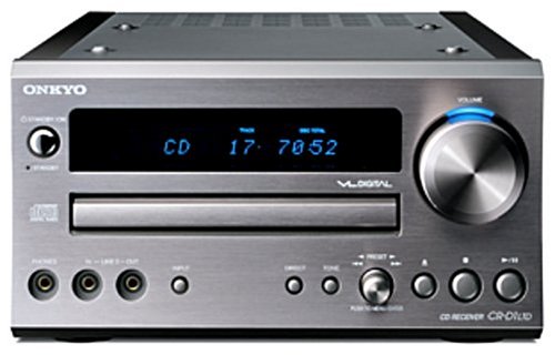 ONKYO CD/FMチューナーアンプ チタン CR-D1LTD(H)(中古品)